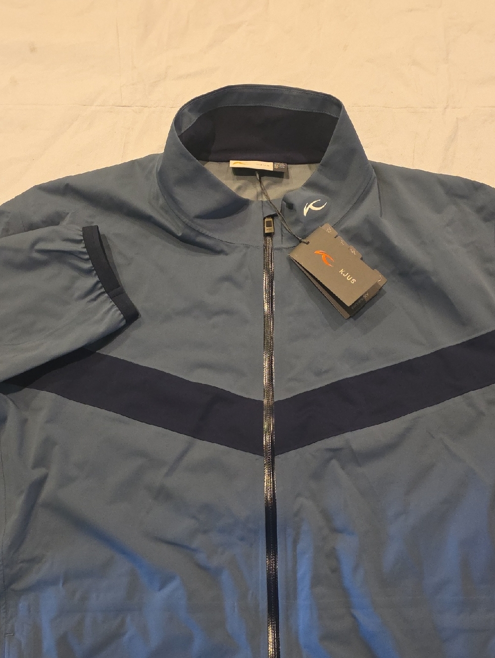 KJUS NWT Men's Dexter II Waterproof Windproof Packable 2.5L Rain Jacket 2XL
